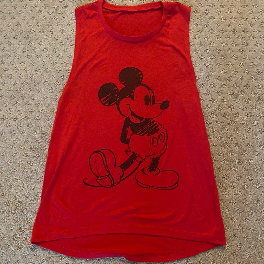Vintage Mickey muscle tank S
